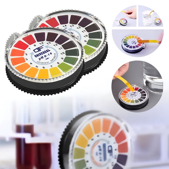 GJX PH Test Strips Test Paper Roll Litmus Accurate Testing Measuring Tool pH Full Range 0-14
