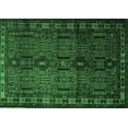 thumbnail image 1 of Ahgly Company Indoor Rectangle Southwestern Emerald Green Country Area Rugs, 4' x 6', 1 of 4