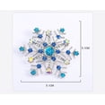 thumbnail image 4 of Crystal winter snowflake brooch for women, 4 of 4
