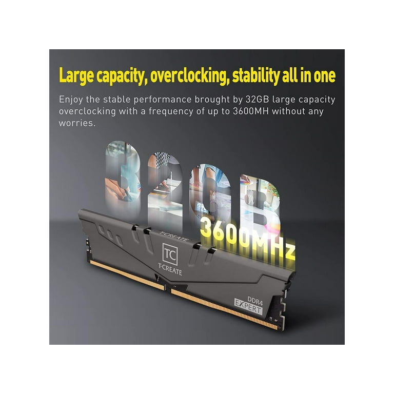 Team T-CREATE EXPERT 32GB (2 x 16GB) 288-Pin PC RAM DDR4 3200 (PC4