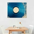 thumbnail image 3 of Nawypu Abstract Geometric Music Record Player Prints Mid Century Modern Wall Art Minimalist Decor, Framed Canvas Wall Art, Modern Art Canvas, Decor Canvas, 3 of 5
