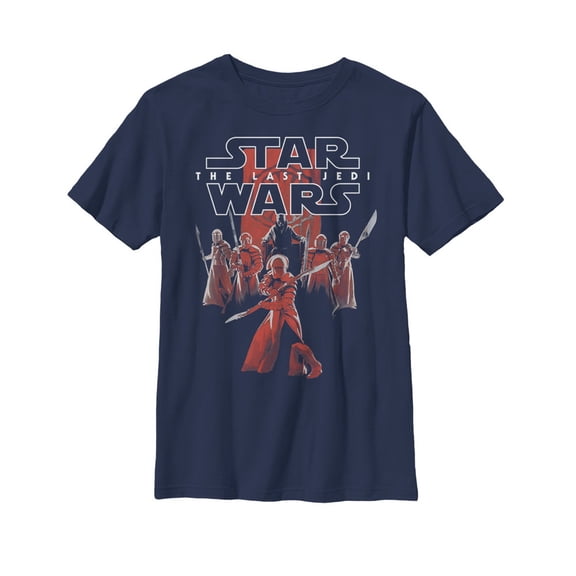 Boy's Star Wars The Last Jedi Supreme Leader Snoke  Graphic Tee Navy Blue X Large