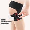 thumbnail image 5 of 1pcs  Adjustable Patella Knee Brace with Knob Strap Patella Tendon Stabilizer Knee Pain Relief Support for Hiking Soccer, 5 of 9