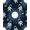 Dark Blue, Pattern 3, variant on ODIKA Planetary Navigation With Connected Star Charts And Space Mapping for Dorm Room, Small Living Apartment, Stain Resistant Low Profile
