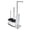 Silver, variant on All in one toilet brush, plunger toilet paper holder Bath Set Gold