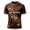 Coffee, variant on KLHDSF Mens Halloween Trendy Letter Graphic T-Shirt Quick Dry Short Sleeve Casual Crew Neck Daily Top Coffee L
