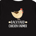thumbnail image 4 of Inktastic Backyard Chicken Farmer Boys or Girls Long Sleeve Toddler T-Shirt, 4 of 5