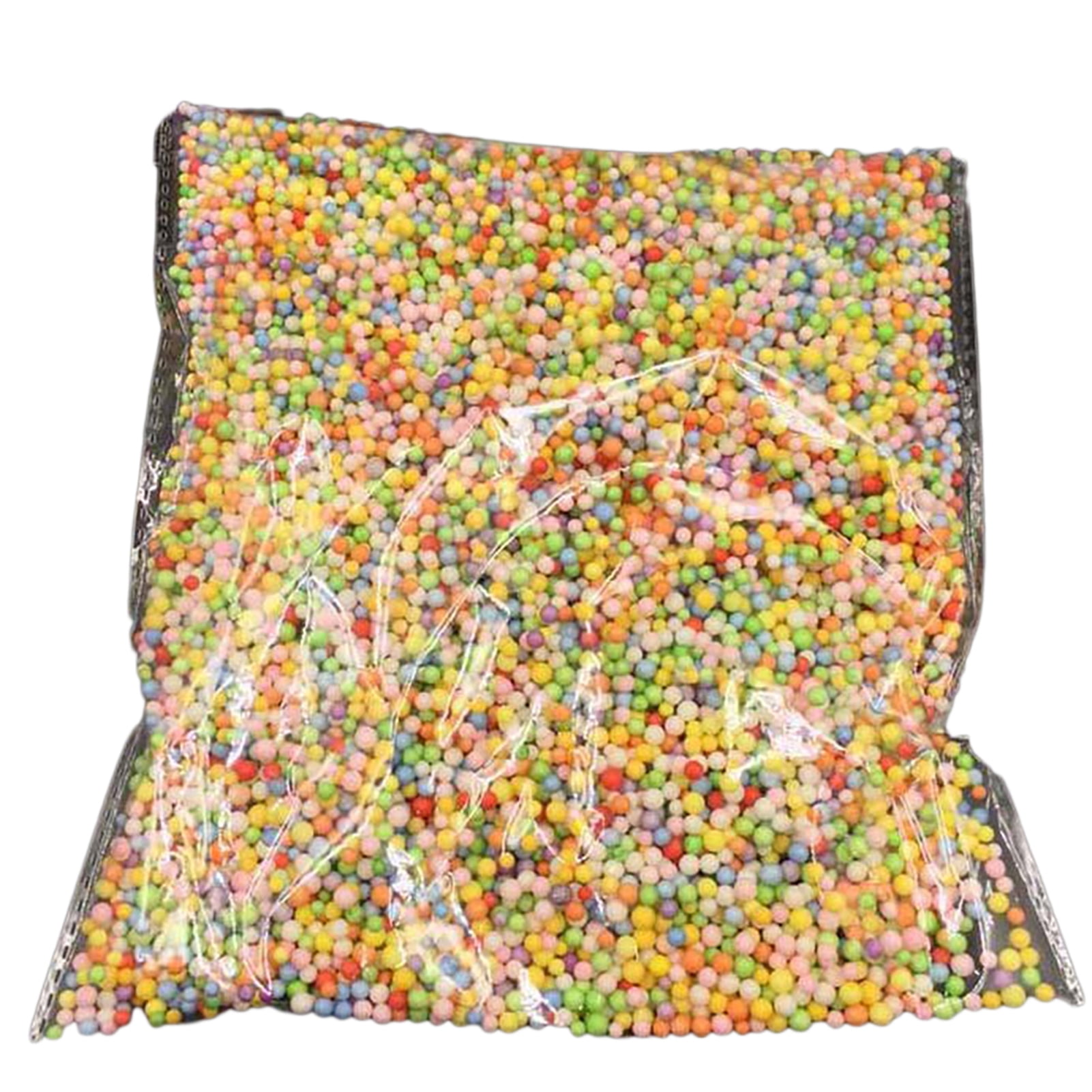 Polystyrene Bead Mini Nonfade Light Weight Bright Color Foam Bead for