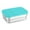 Cyan, variant on Shoreew Food Storage Containers with Lids Stainless Steel Snack Box Leak-Proof Stackable Meal Prep Containers for Kitchen