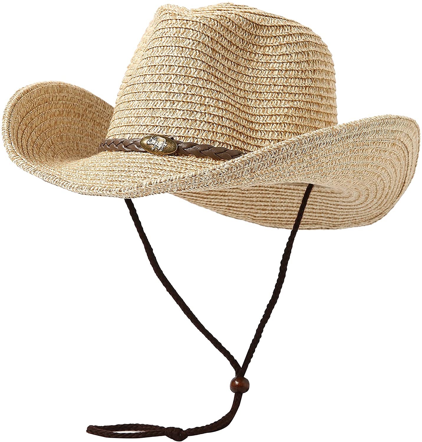 cowboy hat on beach