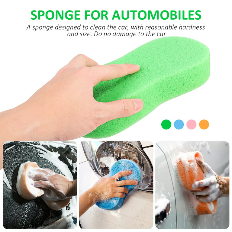 Sponge Car Sponges Wash Cleaning Large Accessories Dish Kitchen