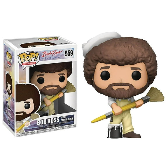 Funko POP! TV: Bob Ross - Bob Ross in Overalls