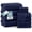 Navy Blue, variant on Casa Platino 12 Piece White Cotton Towels Set - Includes 4 Large White Bath Towels, 4 Hand Towels & 4 Washcloths - Soft Absorbent Towels for Bathroom