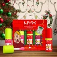 thumbnail image 4 of NYX Professional Makeup Home Alone Fat Oil Lip Drip Trio, Limited-Edition 3-Piece Vegan Hydrating Lip Oil Set, 4 of 4