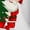 White, variant on Gildan Heavy Cotton Christmas T-Shirt, Festive Santa Claus T-Shirt with Deer and Pine Tree Design for Men Classic fit Graphic Tees, Black S
