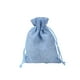 thumbnail image 1 of Bolsa de arpillera de estilo Vintage, 50 Uds., saco de yute, accesorios de joyería de lino Natural, bolsa de almacenamiento de viaje, Mini Almacenamiento y organización del hogar Azul claro 7*9cm Yuarrent HA070894-05, 1 of 6