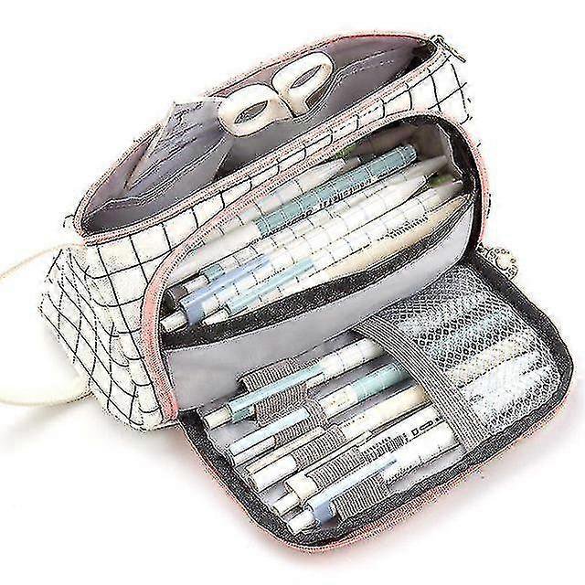 Estuche para lápices multicolor de gran capacidad para la temporada de regreso a clases,estuche para lápices escolares, estuche para lápices, estuche para lápices, papelería