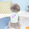 thumbnail image 5 of NIBOLOG Dog Shirt Round Neck Thin Outfit Striped T-shirt Summer Cute Cat Clothes Puppy Costume, 5 of 8