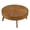 Brown, variant on MCPRST Round Wood Coffee Table, Mid Century Modern Farmhouse Circle Table with Solid Wood Legs,Brown