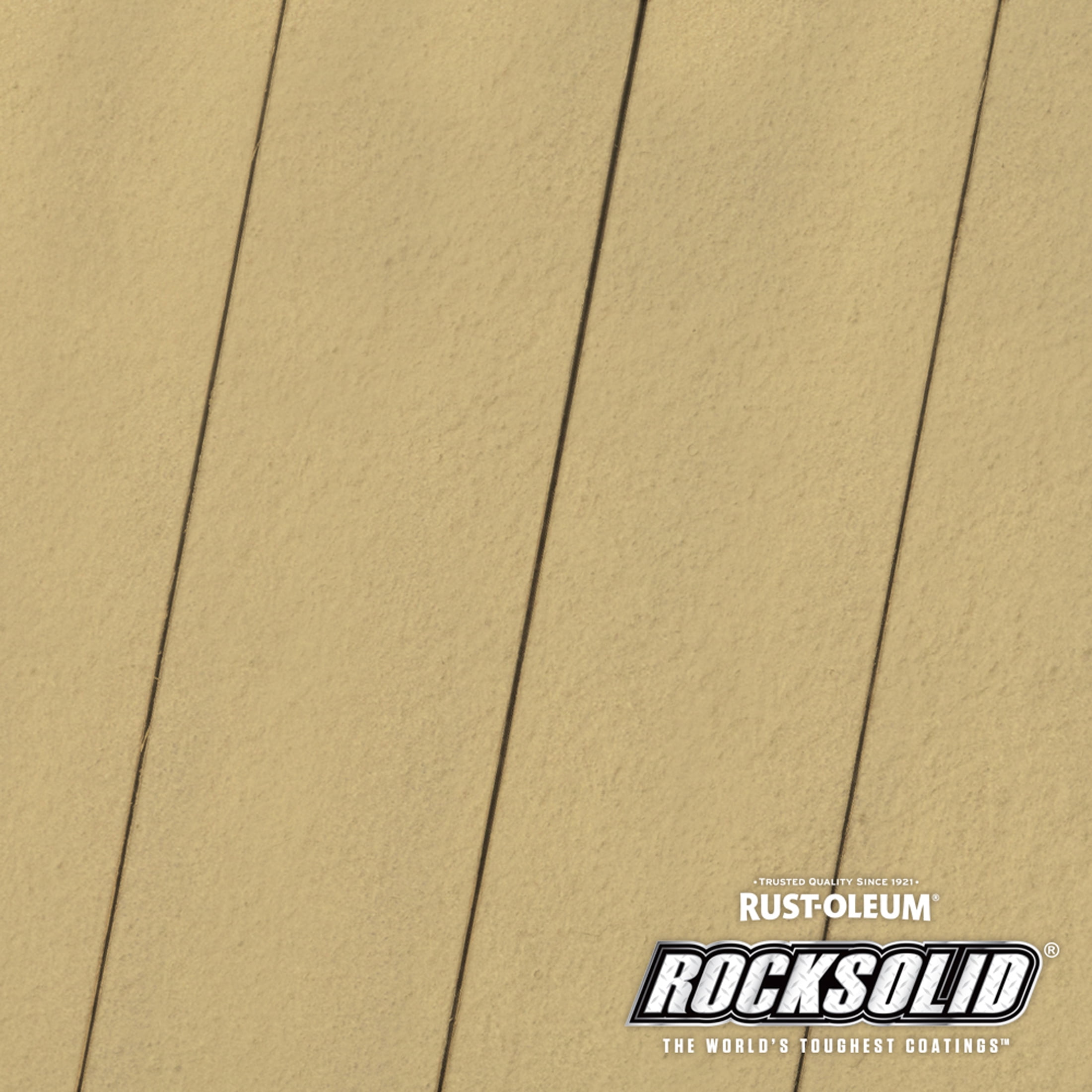 Camel, Rust-Oleum RockSolid 20X Exterior Wood Deck Resurfacer-319366T, Gallon