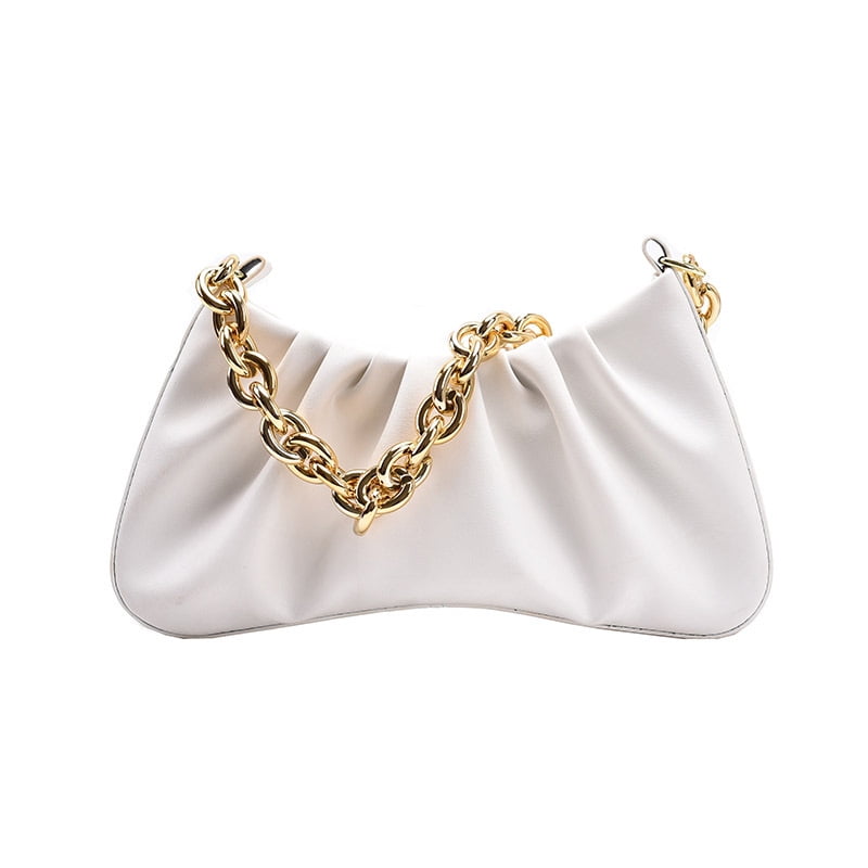 Gold chain shoulder bag outlet