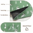 thumbnail image 6 of Green Spring Easter Area Rugs 3'x5', Washable Small Throw Rugs for Living Room Bedroom, Cute Bunny Botanical Indoor Outdoor Rug Non-Slip Low Pile Carpet Runner Reversible Floor Mats, 6 of 8
