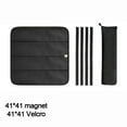 thumbnail image 3 of Skylight Shade Stay Comfortable And Covers Rv Cool Inside Camper Foldable Magnets RV Blackout Ventilation 41*41 strap, 3 of 8