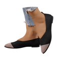 thumbnail image 3 of Versatile Womens Casual Sneakers Sleek Pointed Toe Everyday Comfort All Day Wear Lightweight On Flat Shoes, 3 of 7