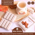 thumbnail image 5 of TRUMIRI Cinnamon Scented Wax Melts - Made with Non Toxic Soy Wax and Essential Oils - Long Lasting Strong Scent Pet Safe Candle Wax Cubes Tarts for Warmers Pack of 4 - Fall Christmas, 5 of 7