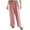 Red, variant on ABATAB Women's Sherpa Lined Pants with Pockets Winter Warm Joggers Trouses Full Length Drawstring Elastic Waisted Wide Leg Pants