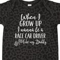 thumbnail image 4 of Inktastic Future Race Car Driver Like Daddy Boys Baby Bodysuit, 4 of 5