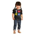 thumbnail image 4 of Pixelized Retro Game I Heart PACMAN Toddler Boy Girl T Shirt Infant Toddler Brisco Brands 5T, 4 of 6