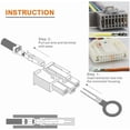 thumbnail image 2 of AUTOXBERT Terminal Removal Tool Kit 52Pcs Terminal Ejector Kit for Car with Circuit Tester and Storage Case Pin Extractor Tool Set Puller Repair Key Removal Tools for Most Connector Terminal, 2 of 5