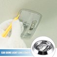 thumbnail image 2 of Unique Bargains Car Dome Light Base Lens Lamp Cover Car Interior Light Lens for Chevy Camaro 1970-1981 Silver Tone, 2 of 7