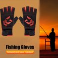 thumbnail image 3 of Guantes de pesca universales de medio dedo Guantes de protección para pesca con caña al aire libre Talla única Tmvgtek Para estrenar, 3 of 8