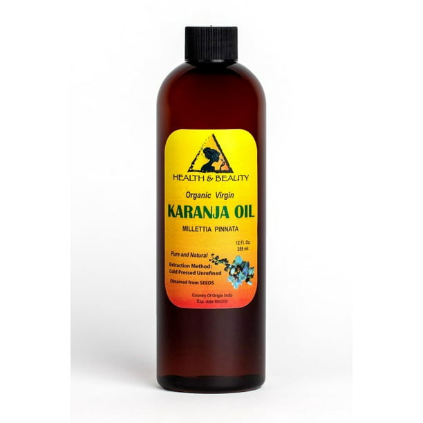 KARANJA / PONGAMIA OIL ORGANIC UNREFINED VIRGIN COLD PRESSED RAW PURE ...