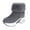 Gray, variant on Aayomet Boots For Women，Womens Hiking Boots Boots Wedges Shoes Breathable Thermal Women's Casual Fashion Slip-on Knee High Boots Women