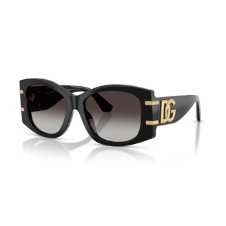 Dolce & Gabbana DG 6185 Metal Unisex Square Sunglasses Black  display picture 1