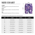thumbnail image 3 of Pofeuu Skull mushroom rainbow Print Men's Soft Woven Elastic Waistband Sleep Pajama Short-4X-Large, 3 of 6