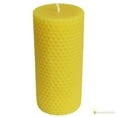 thumbnail image 4 of Beeswax Honeycomb Pillar Candle Sets, 4 of 7