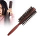 thumbnail image 3 of Cepillo de Cabello Redondo, Cepillo de Peinado Resistencia A Alta Temperatura Anti Corrosión Cerdas Naturales Para El Hogar Para La Barbería Para Mujeres para Jóvenes, 3 of 7