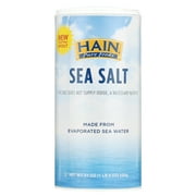 Hain Pure Foods Sea Salt, 21 oz