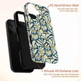 thumbnail image 4 of Retro Daisy Flower Phone Case, Vintage Floral Pattern Aesthetic Protective Cover for iPhone 16 15 14 13 12 11 Pro Max Plus Mini, 4 of 6