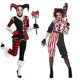 thumbnail image 3 of Conjunto de disfraz de payaso de Halloween para adultos, niños y mujeres, disfraz de circo aterrador para fiesta de cosplay, 3 of 5