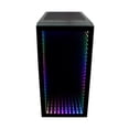 thumbnail image 3 of Gabinete Gamer GameFactor CSG560 INFINITY Mini ATX Cristal templado RGB 1 ventilador USB 3.0, 3 of 6