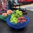 thumbnail image 4 of Nest Fruit Bowl with Drainer - Modern Home Decor,Creative Fruit Basket for Kitchen Counter,Dining Table,Living Room Coffee Table - Stylish Ins Aesthetic Storage & Display (Green), 4 of 8