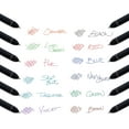 thumbnail image 5 of EnerGel Pen, Gel, 0.7mm, 3/5"Wx2/5"Lx5-4/5"H, 12/DZ, Black (PENBL437R1A), 5 of 6