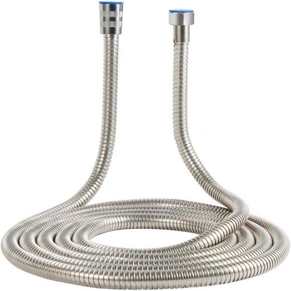 Upgrade 122-Inch Copper Head Shower Hose Stainless Steel Extra Long Shower Head Hose Bathroom Handh