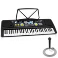 thumbnail image 1 of Teclado eléctrico Pyle PKBRD6112 61 teclas con micrófono, 1 of 8