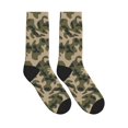 thumbnail image 4 of Athletic Socks Army Camouflage Pattern Sport Running Calf Socks Crew Socks for Men Women, 4 of 7